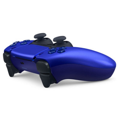 Official DualSense PS5 Wireless Controller Cobalt Blue - Haptic Feedback, Adaptive Triggers
