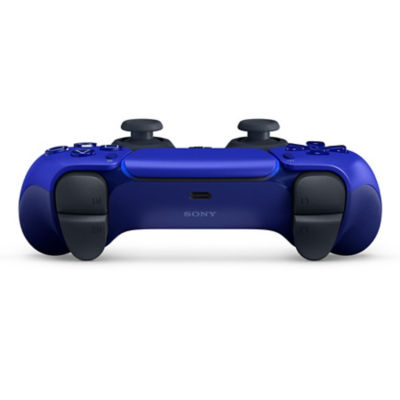 Official DualSense PS5 Wireless Controller Cobalt Blue - Haptic Feedback, Adaptive Triggers