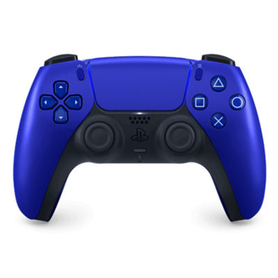 Official DualSense PS5 Wireless Controller Cobalt Blue - Haptic Feedback, Adaptive Triggers