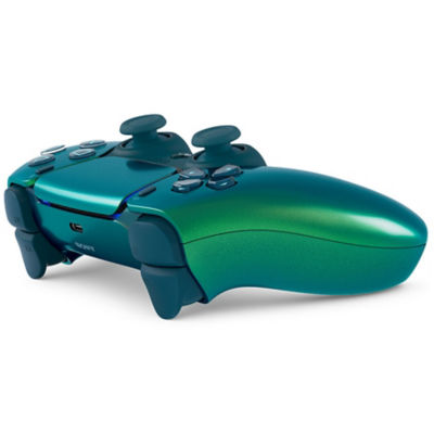 PlayStation 5 DualSense Chroma Teal Wireless Controller with Haptic Feedback