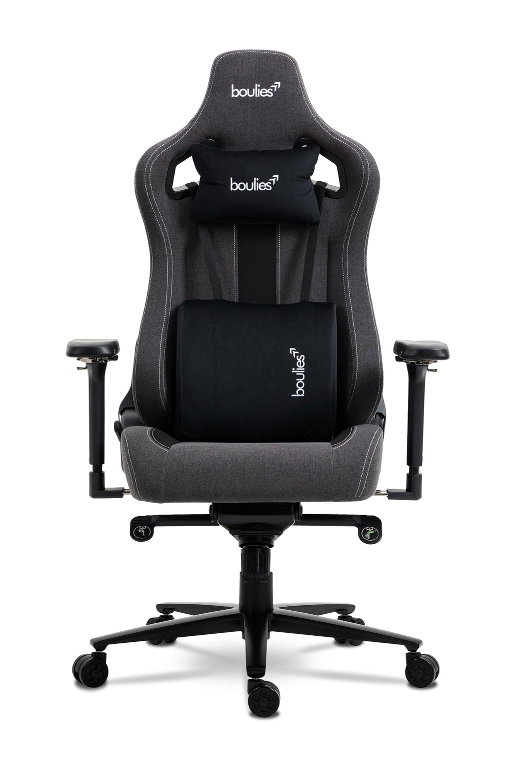 Boulies Elite Ergonomic Gaming Chair: Adjustable PU Leather & Fabric Options