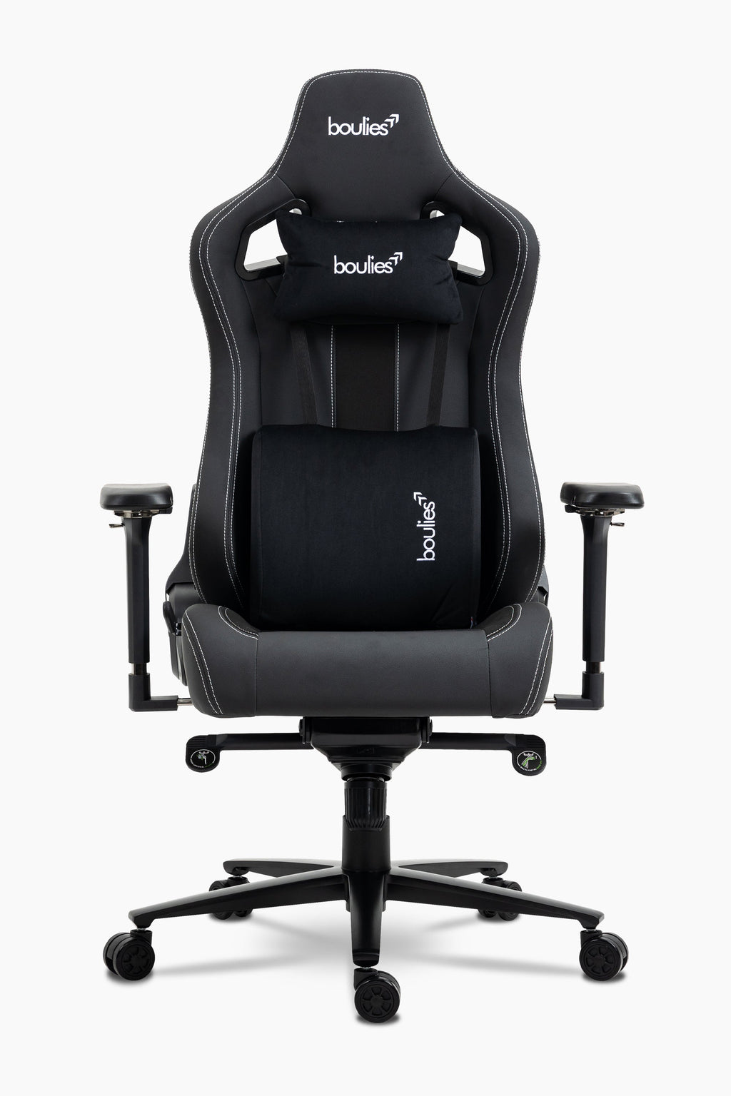 Boulies Elite Ergonomic Gaming Chair: Adjustable PU Leather & Fabric Options