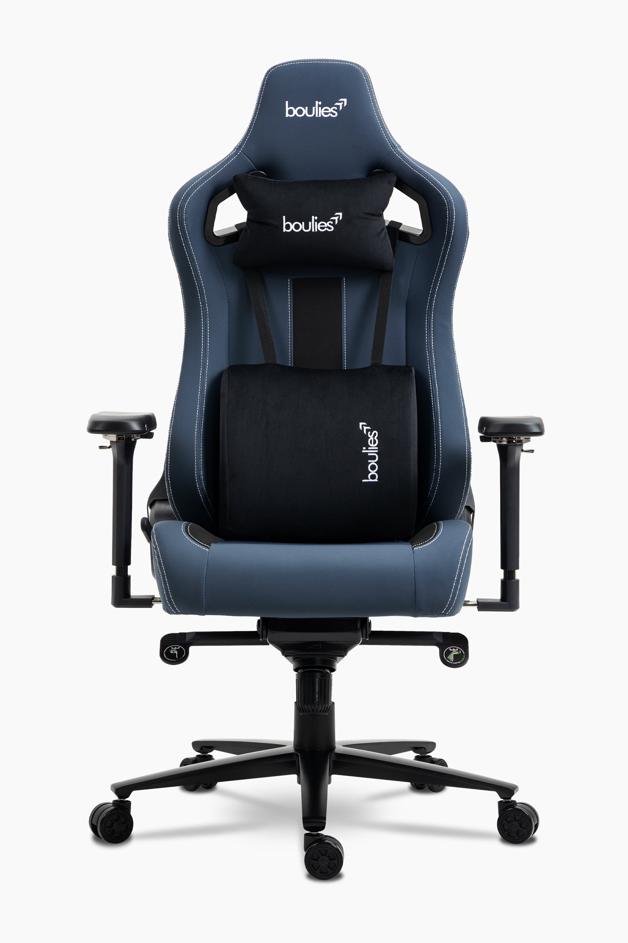 Boulies Elite Ergonomic Gaming Chair: Adjustable PU Leather & Fabric Options