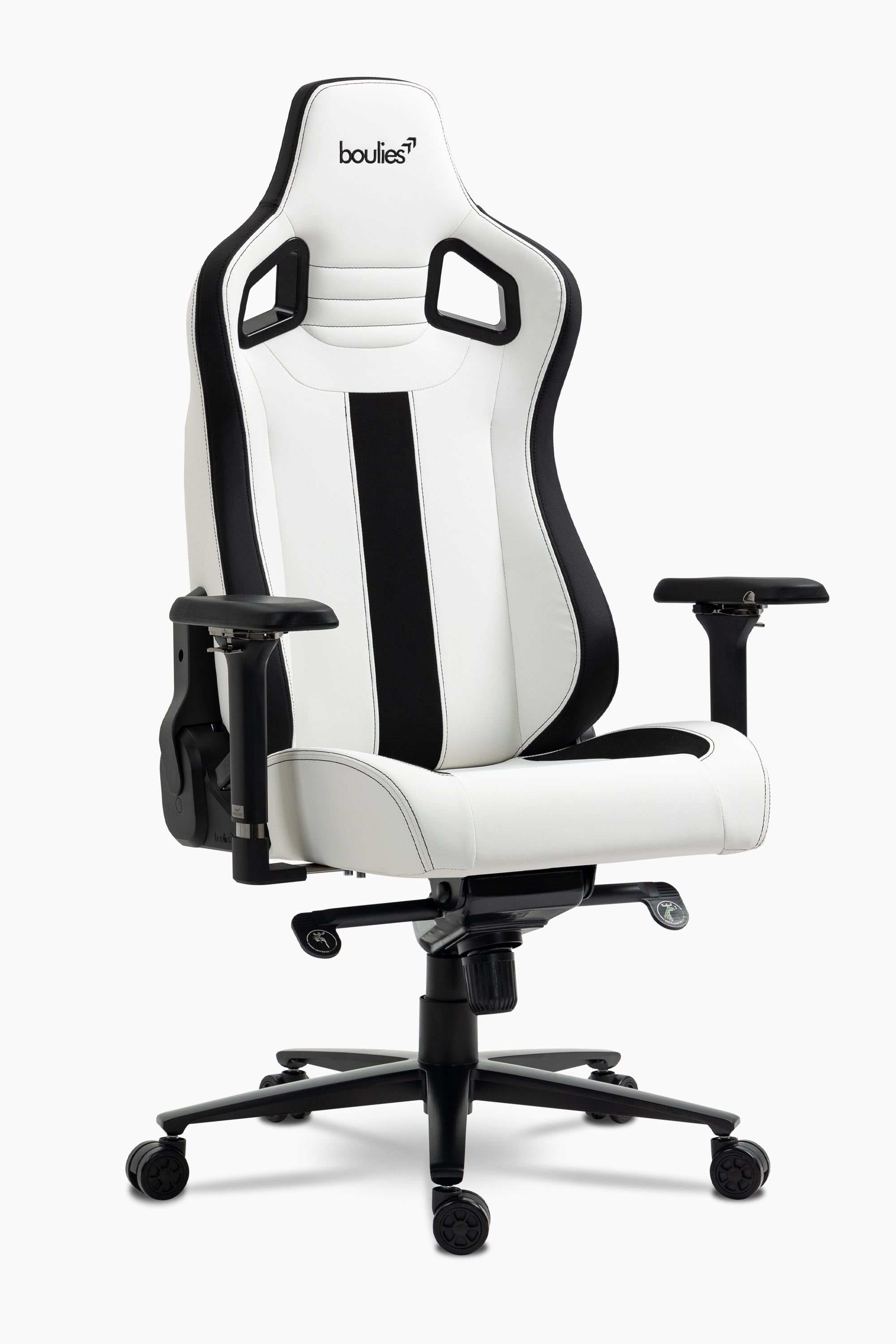 Boulies Elite Ergonomic Gaming Chair: Adjustable PU Leather & Fabric Options