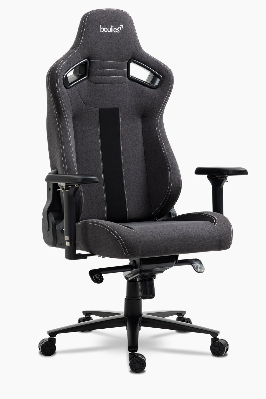 Boulies Elite Ergonomic Gaming Chair: Adjustable PU Leather & Fabric Options
