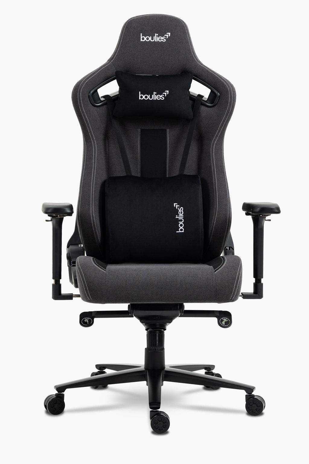 Boulies Elite Ergonomic Gaming Chair: Adjustable PU Leather & Fabric Options