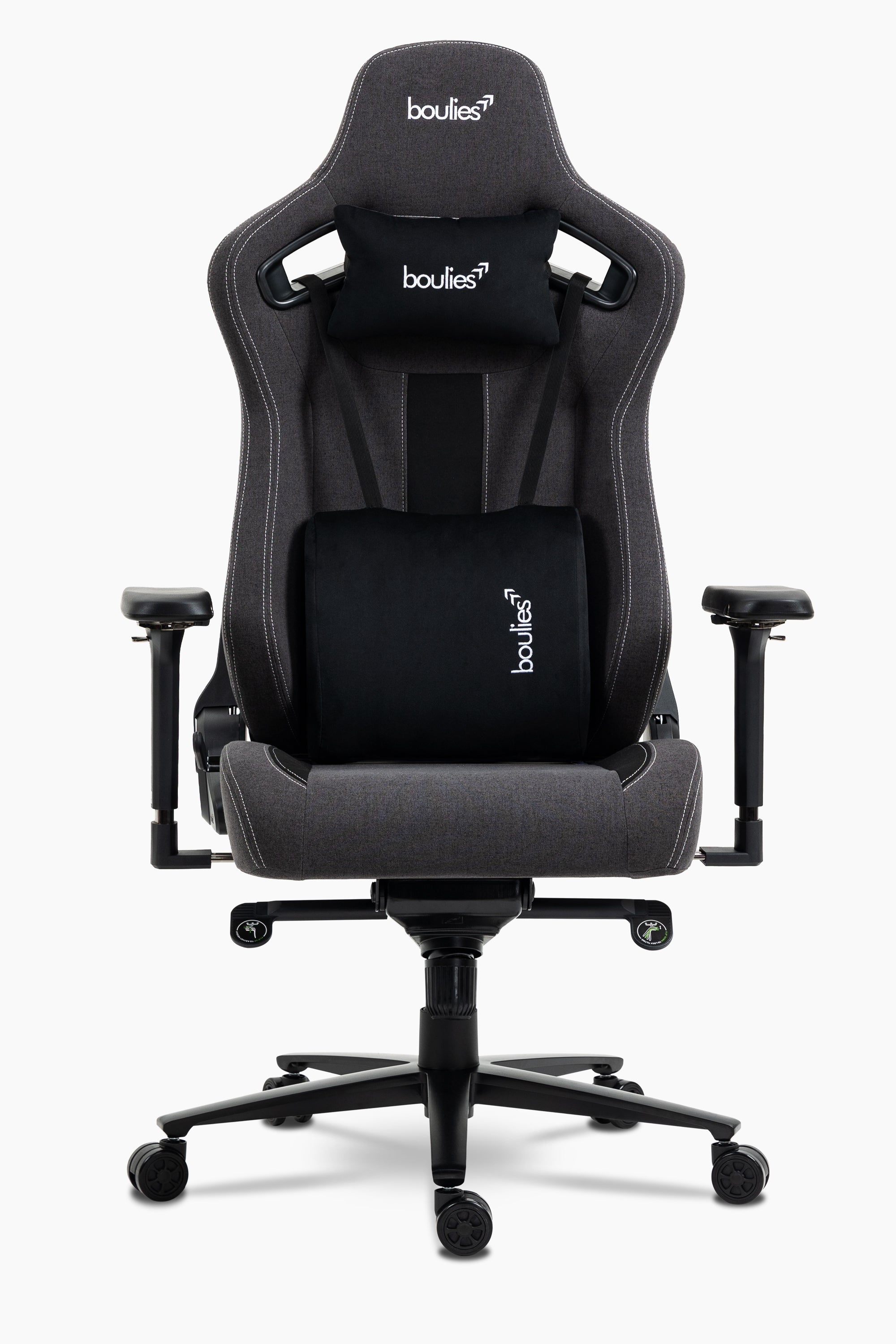Boulies Elite Ergonomic Gaming Chair: Adjustable PU Leather & Fabric Options