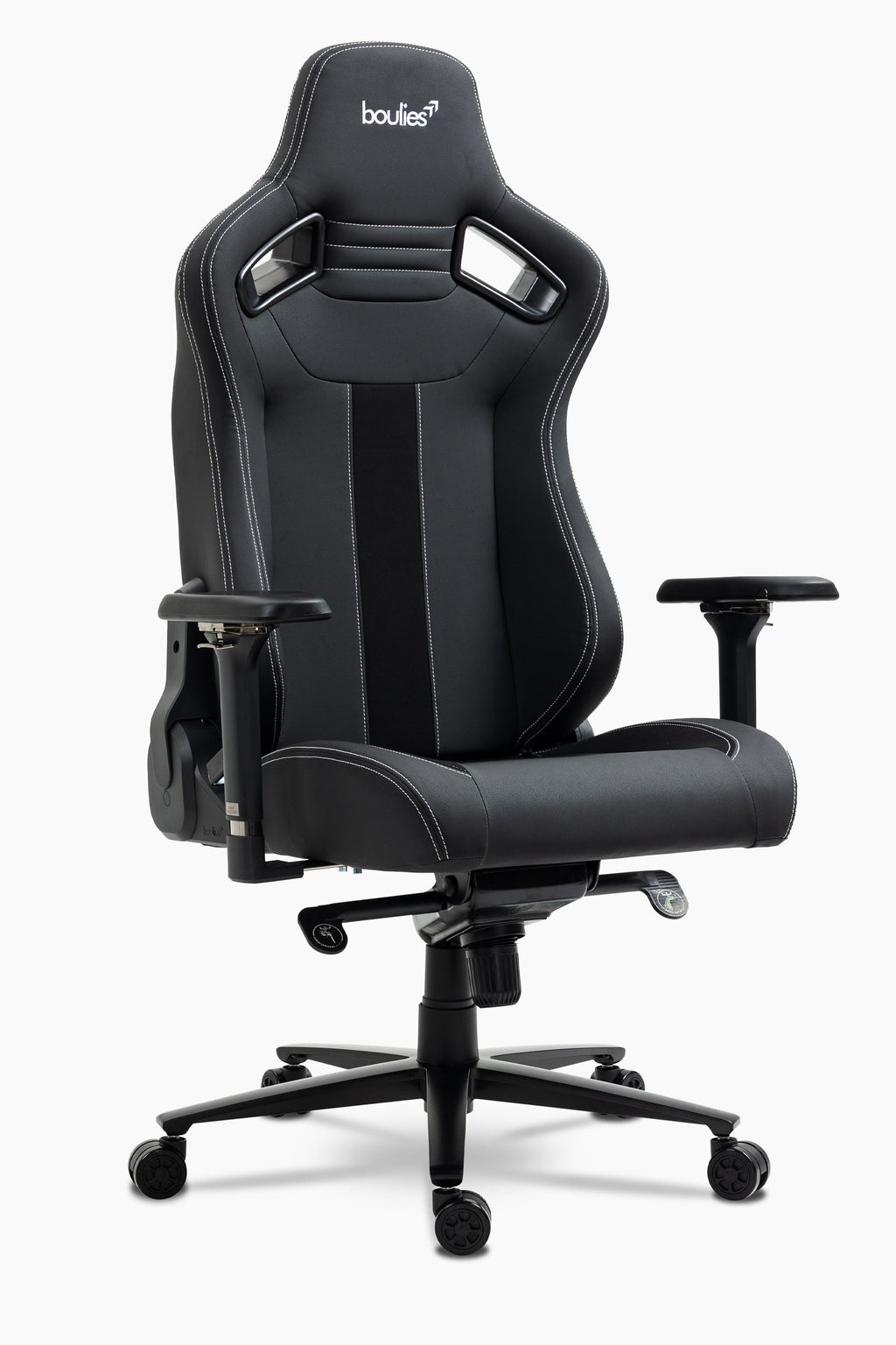 Boulies Elite Ergonomic Gaming Chair: Adjustable PU Leather & Fabric Options