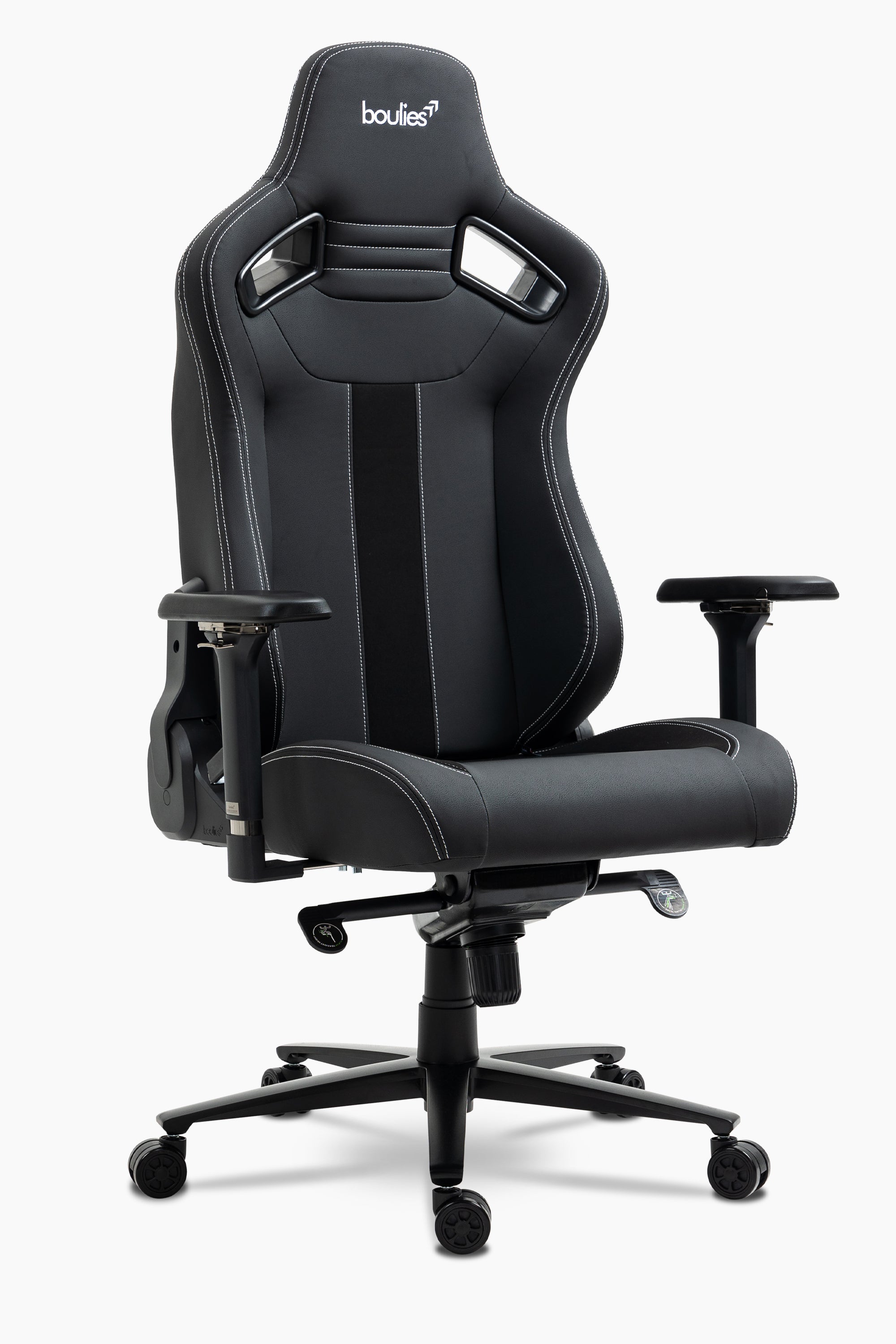 Boulies Elite Ergonomic Gaming Chair: Adjustable PU Leather & Fabric Options