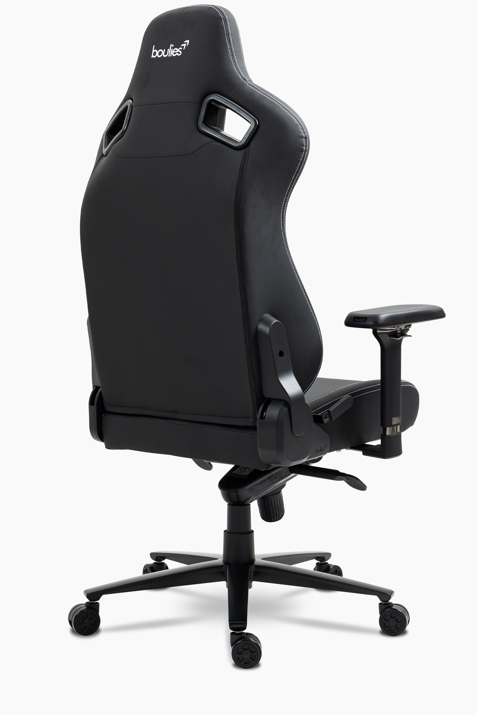 Boulies Elite Ergonomic Gaming Chair: Adjustable PU Leather & Fabric Options