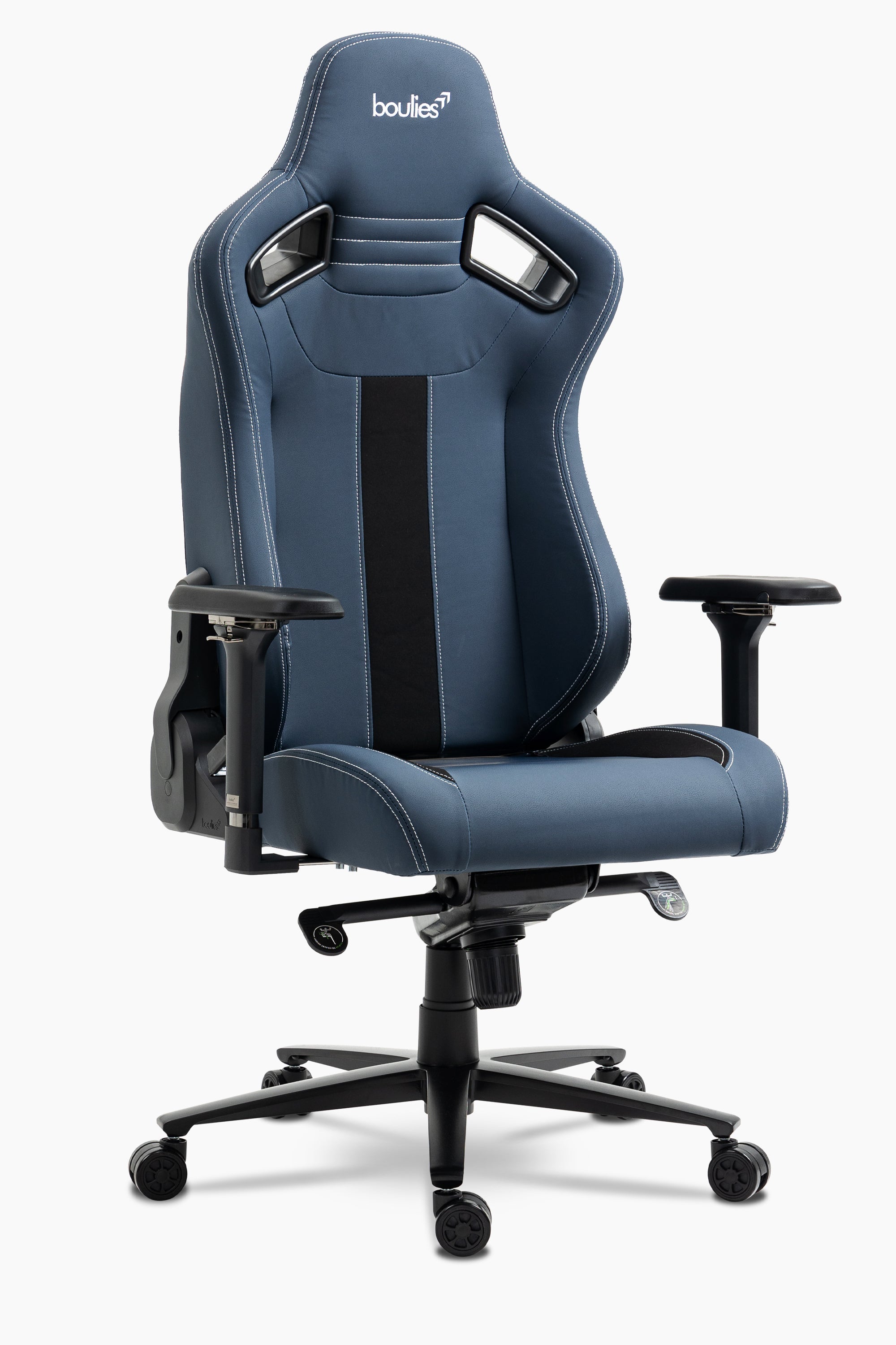 Boulies Elite Ergonomic Gaming Chair: Adjustable PU Leather & Fabric Options