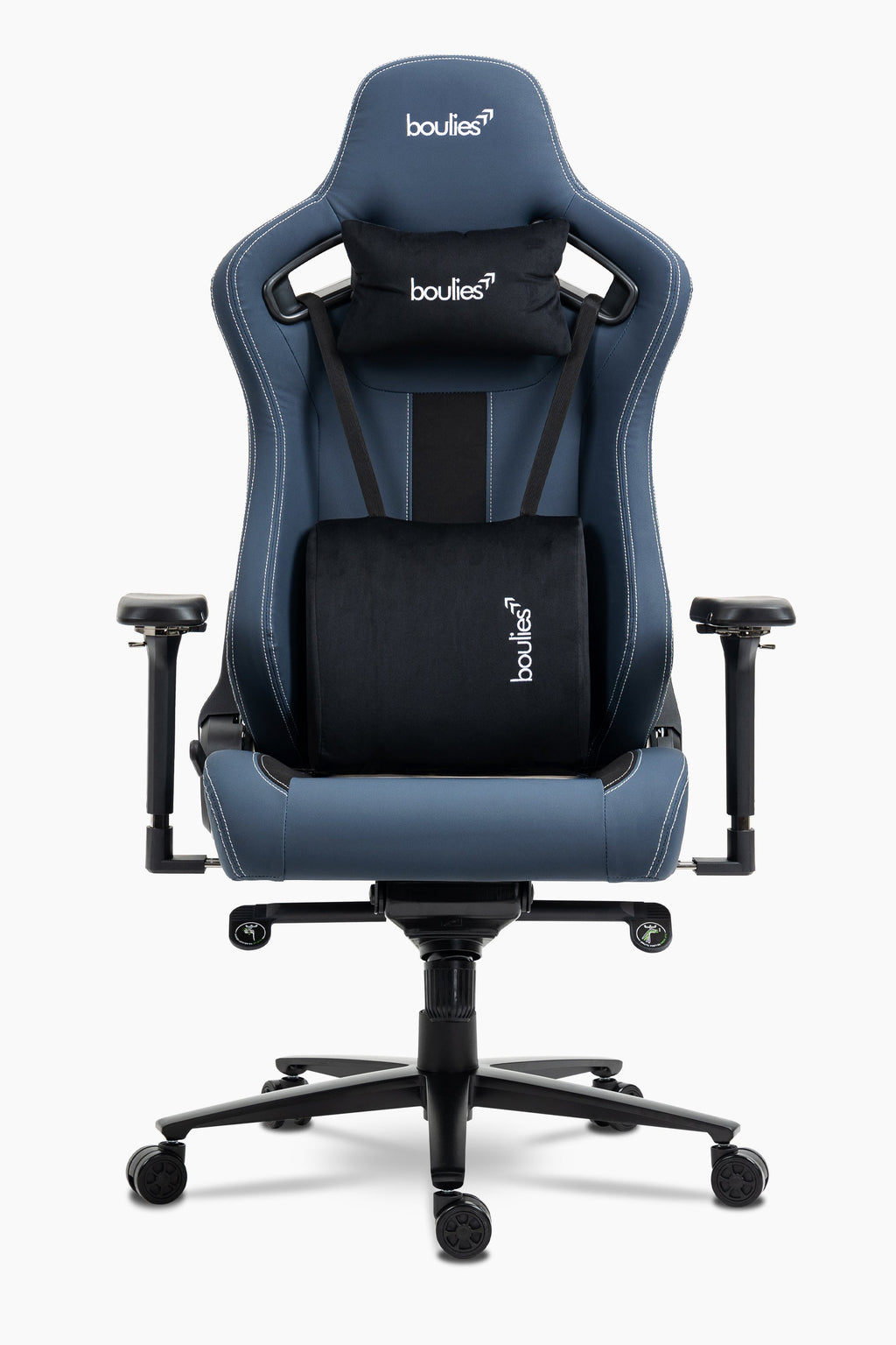 Boulies Elite Ergonomic Gaming Chair: Adjustable PU Leather & Fabric Options