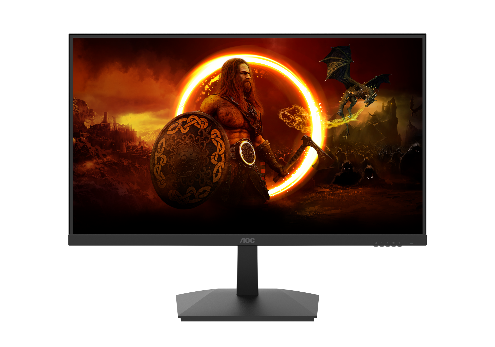 AOC 27G15N 27-inch Full HD 180Hz 1ms VA Gaming Monitor with HDR10 Adaptive Sync