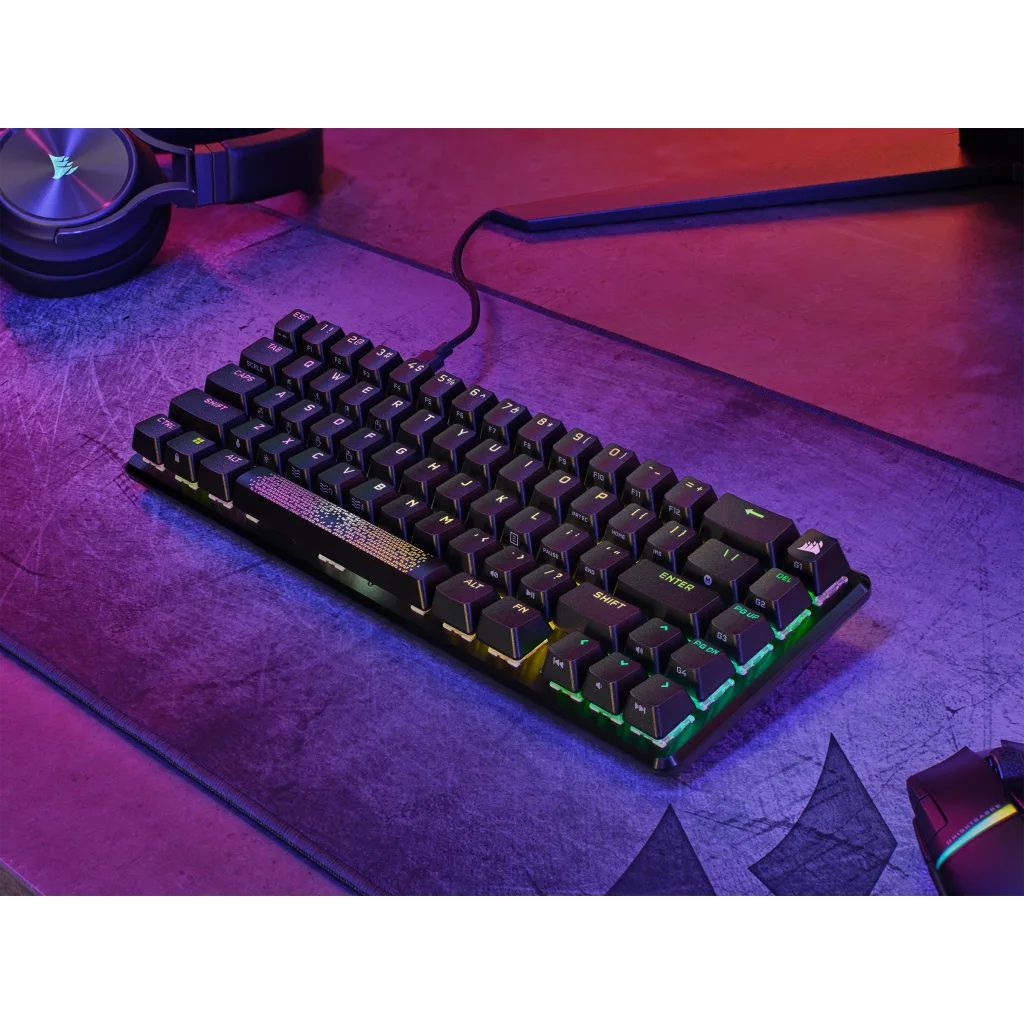 Corsair K65 PRO MINI RGB 65% Optical Gaming Keyboard with OPX Switches