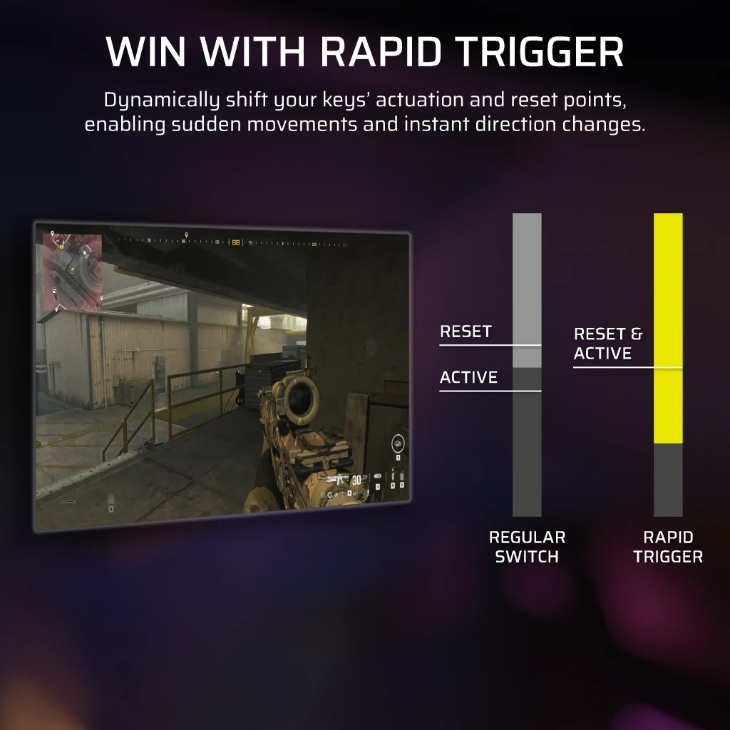 Corsair K70 PRO TKL High-Performance Hall Effect Gaming Keyboard with Rapid Trigger