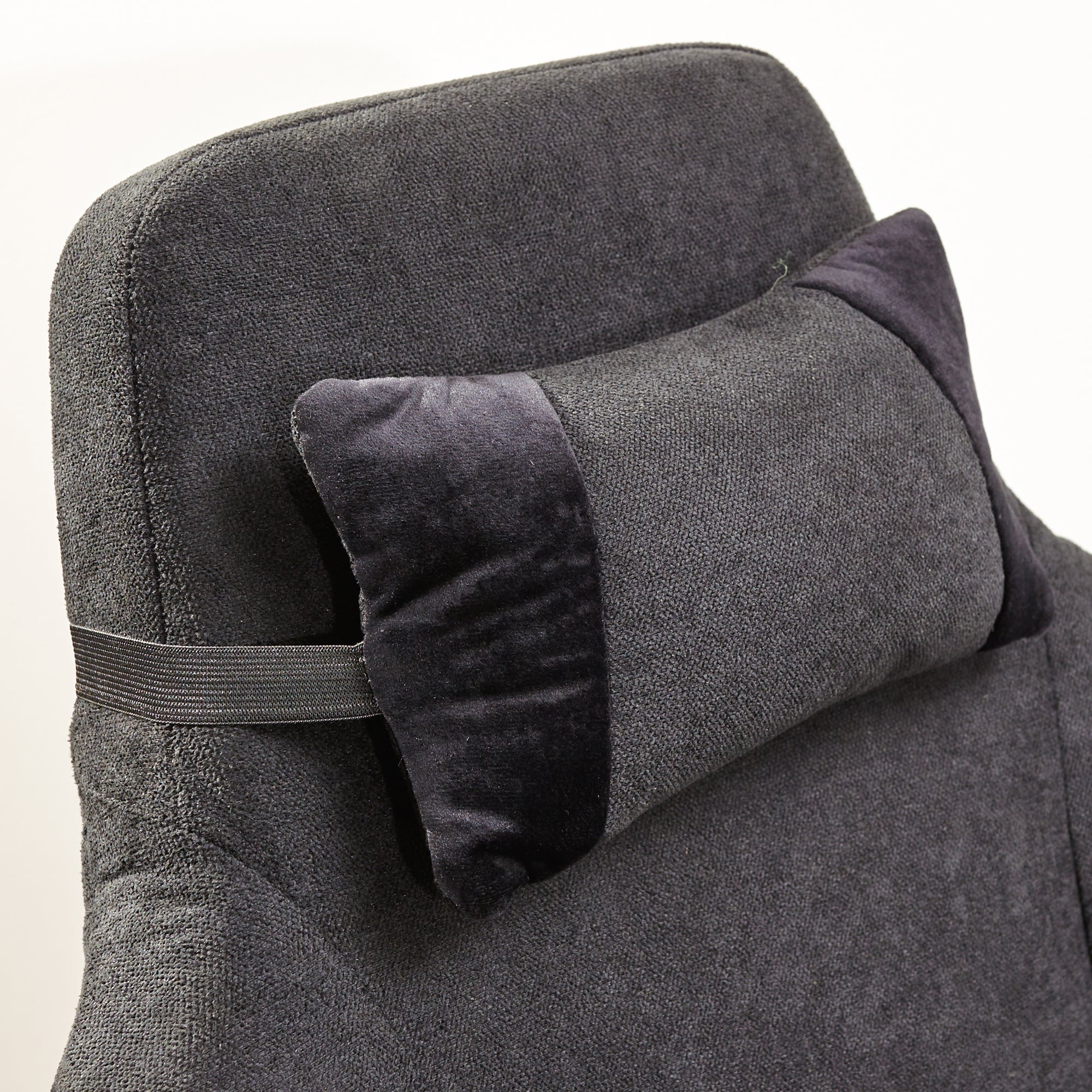 Messina Ergonomic Fabric Gaming Office Chair: Adjustable Comfort, Lumbar Support, Black