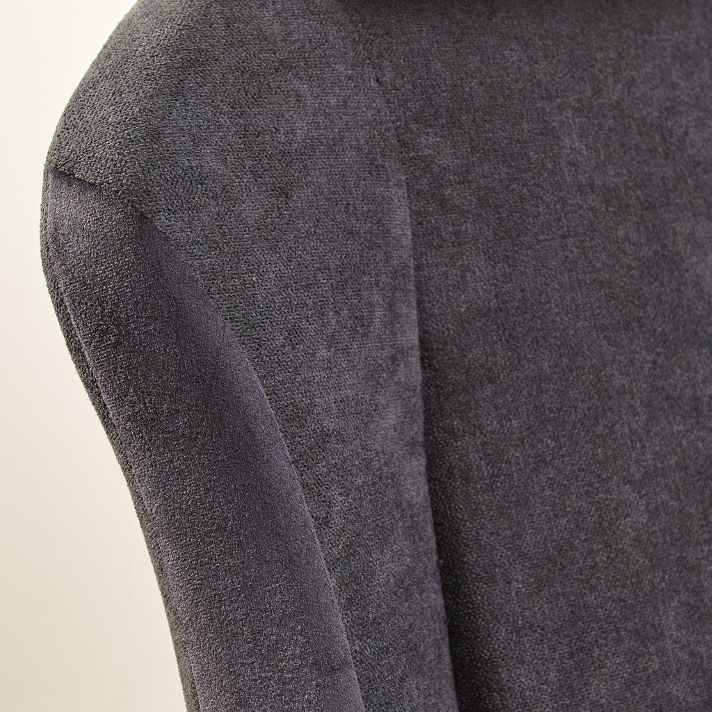 Messina Ergonomic Fabric Gaming Office Chair: Adjustable Comfort, Lumbar Support, Black