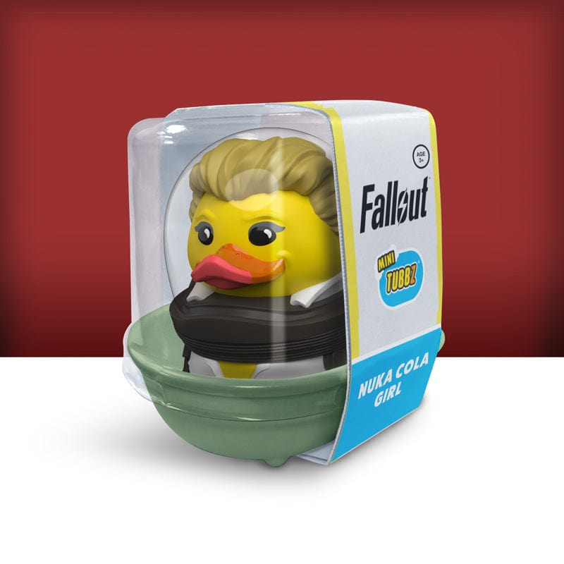 Official Fallout Nuka Cola Girl Mini TUBBZ Collectable Duck Figure Gaming