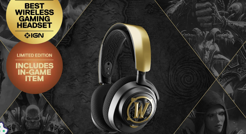 SteelSeries Arctis Nova 7 WoW Edition Multi-Platform Wireless Gaming Headset