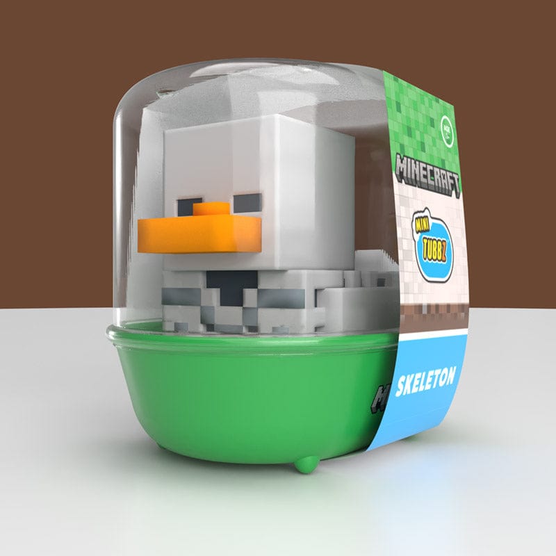 Official Minecraft Skeleton Mini TUBBZ Cosplaying Duck Collectible Figure