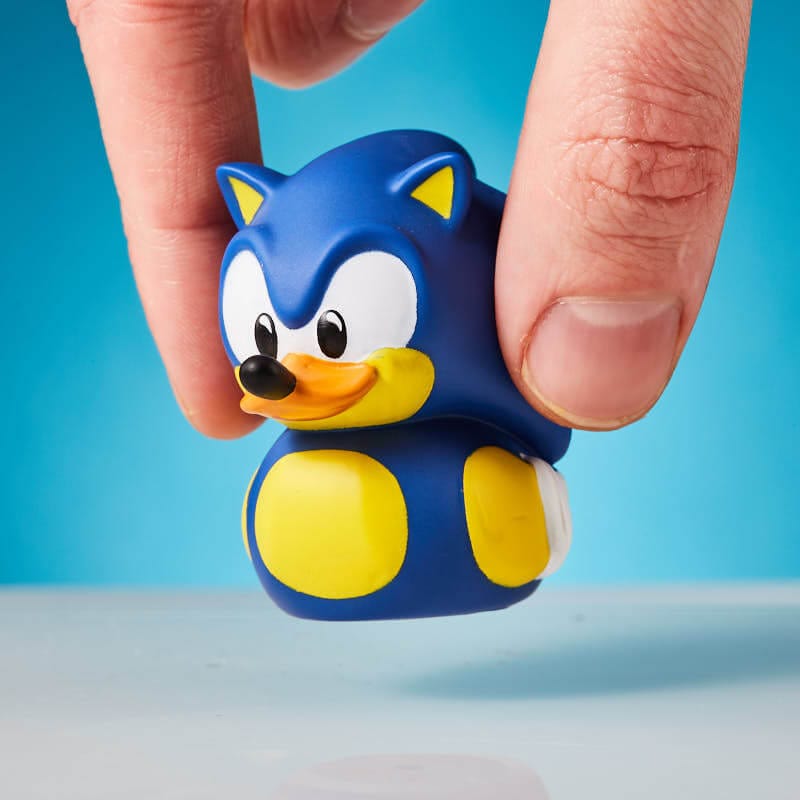 Official Sonic the Hedgehog Mini TUBBZ Collectible Duck Figure - Detailed Gaming Icon