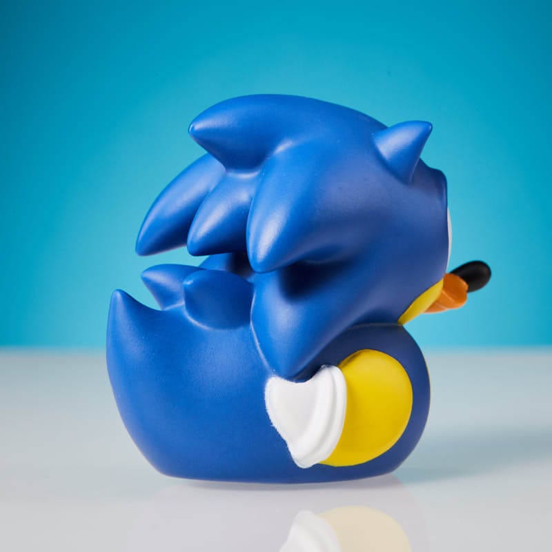 Official Sonic the Hedgehog Mini TUBBZ Collectible Duck Figure - Detailed Gaming Icon
