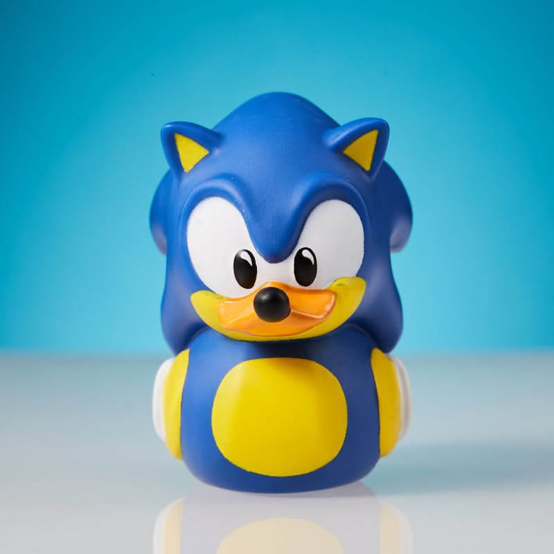 Official Sonic the Hedgehog Mini TUBBZ Collectible Duck Figure - Detailed Gaming Icon
