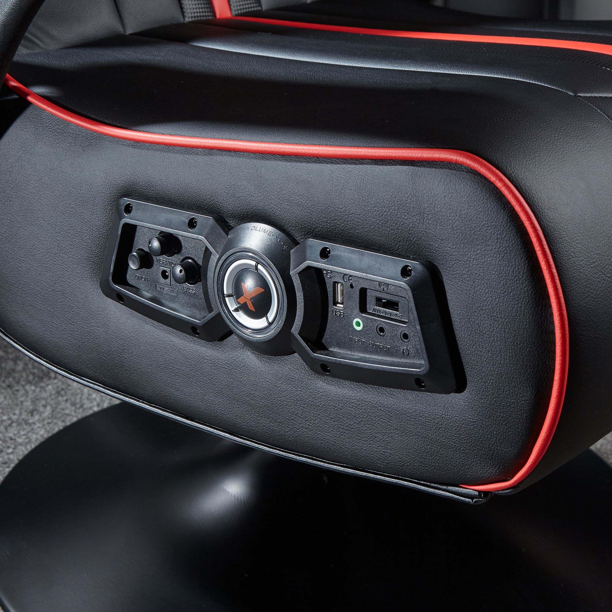 X Rocker Torque 2.1 Audio Pedestal Gaming Chair with Immersive Sound and Vibration