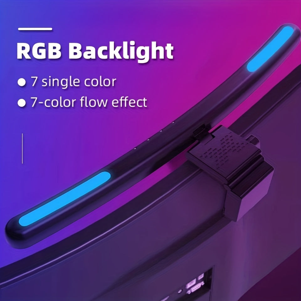 OSORD Computer Screen Curved RGB Light Bar