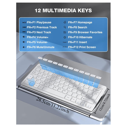 Wireless Mini Keyboard/Mouse Bundle