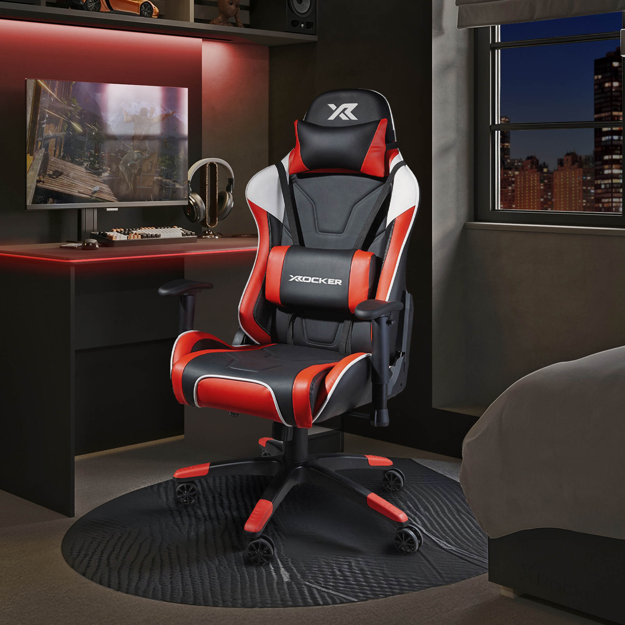 X Rocker Agility eSport Ergonomic Gaming Chair: Advanced Comfort & Support