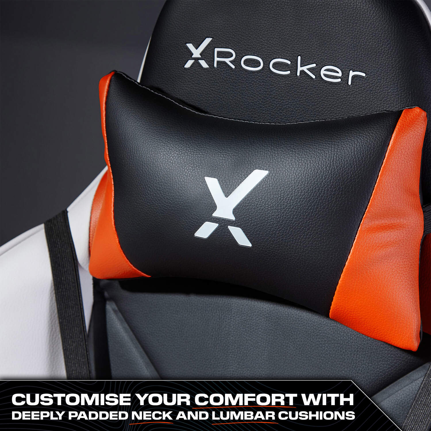 X Rocker Agility eSport Ergonomic Gaming Chair: 3D Armrests, Recliner, Lumbar Support
