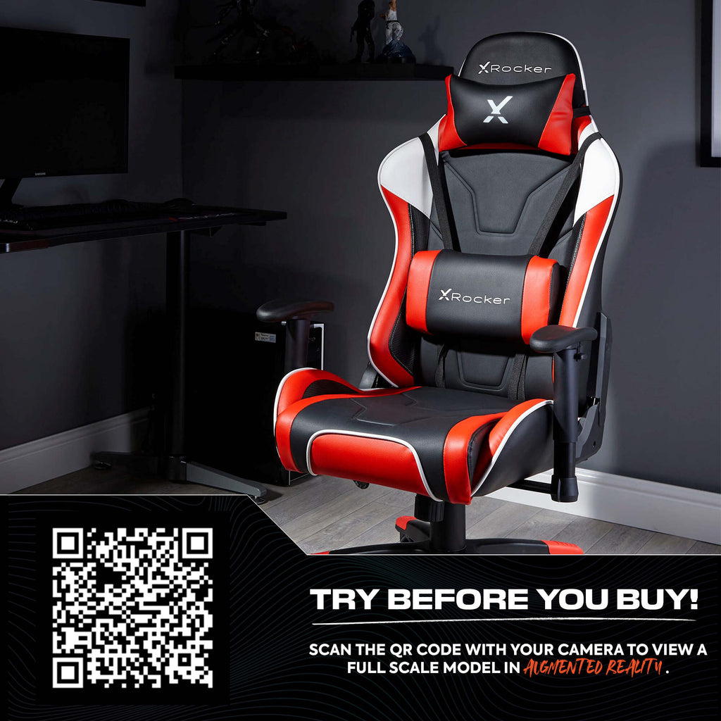 X Rocker Agility eSport Ergonomic Gaming Chair: Advanced Comfort & Support
