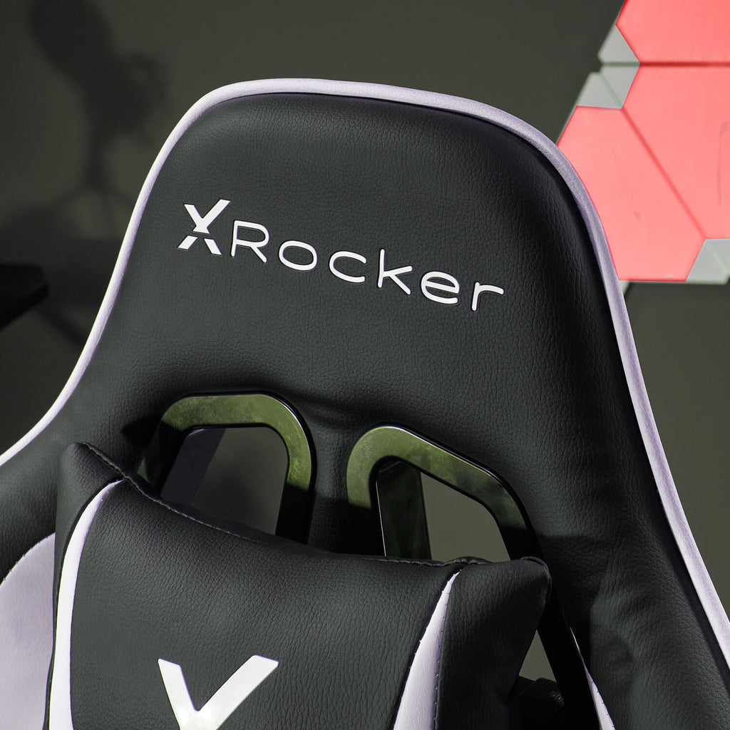 X Rocker Agility Compact Ergonomic Junior Gaming Chair with 3D Armrests