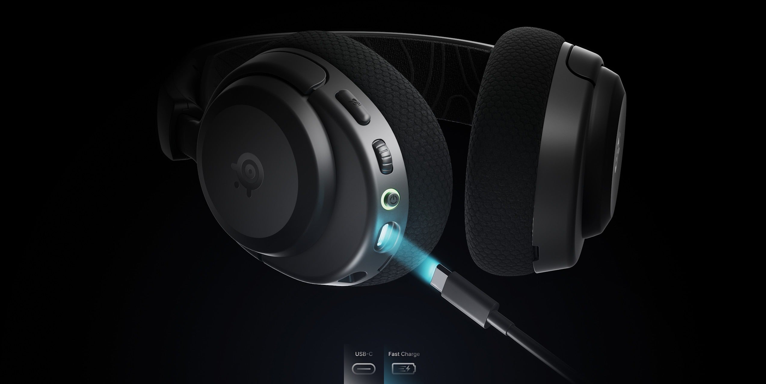 SteelSeries Arctis Nova 3P Wireless Gaming Headset for PlayStation - Black