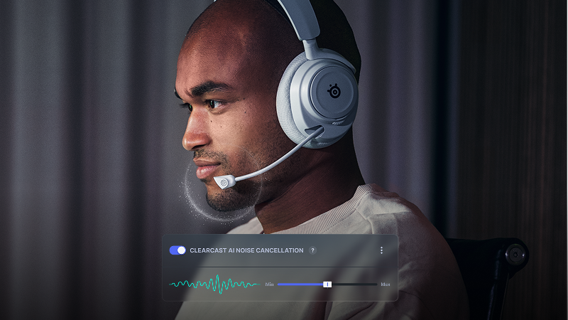 SteelSeries Arctis Nova 7 Wireless Multi-Platform Gaming Headset with AI Mic