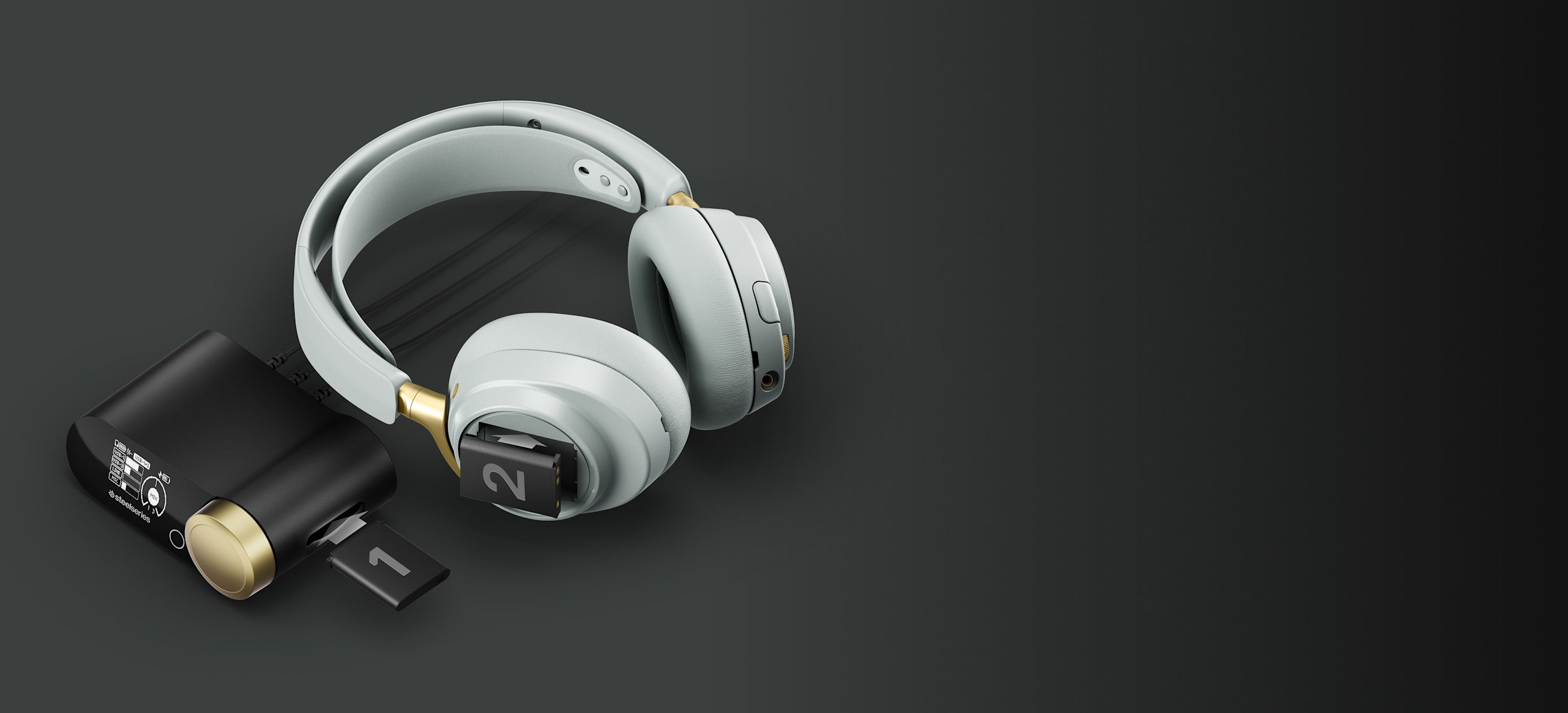 SteelSeries Arctis Nova Elite Wireless Gaming Headset, Hi-Res Audio, ANC