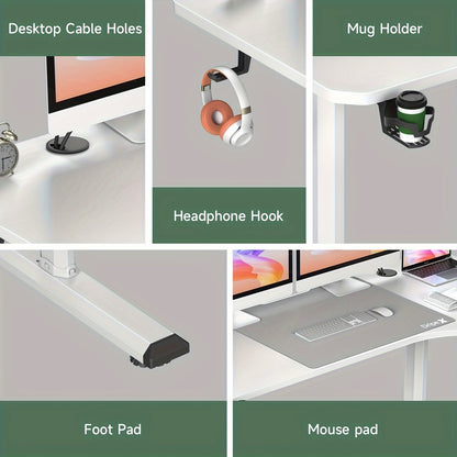 DRIPEX Adjustable Height Electric Standing Desk