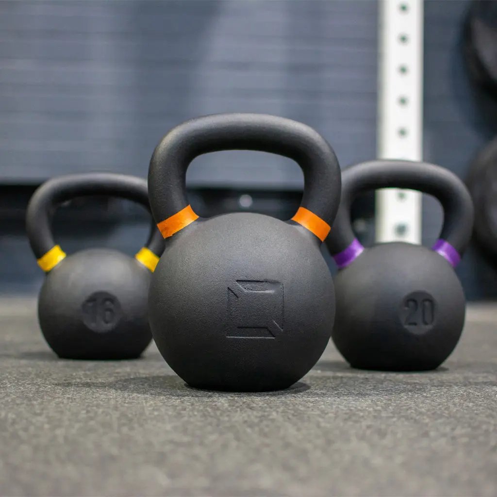 BLK BOX Cast Iron Kettlebells 2.0: Durable Strength Training for Home and Gym