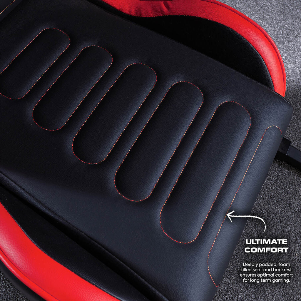 X Rocker Chicane Racing Sim Cockpit Gaming Chair - Ergonomic Adjustable Comfort