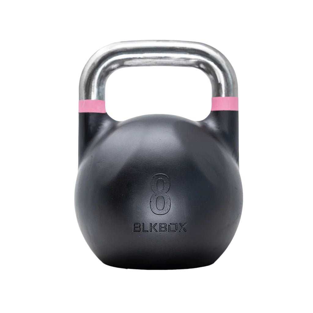 BLK BOX Steel Competition Kettlebells: Uniform Dimensions, 33mm Handle for Elite Training