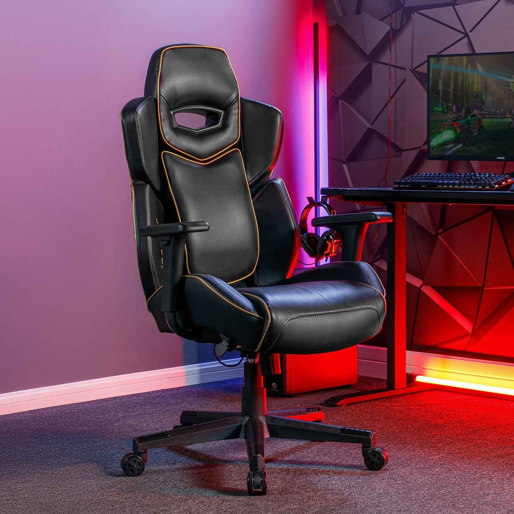 X Rocker Drogon Ergonomic PC Gaming Office Chair with 3D Adjustable Armrests