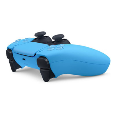 Official DualSense PS5 Wireless Controller: Starlight Blue, Haptic Feedback, Adaptive Triggers