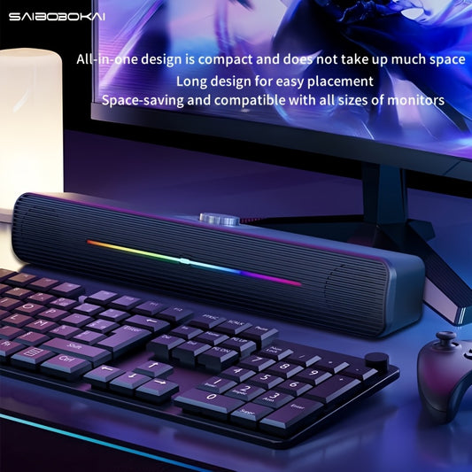 SAIBOBOKAI RGB Sound Bar