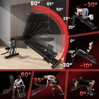 Power Tower Dip Station 12 Level Thickened Base 330LBS Non Slip Cups