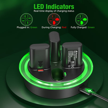 Powerextra Xbox Controller Battery Packs