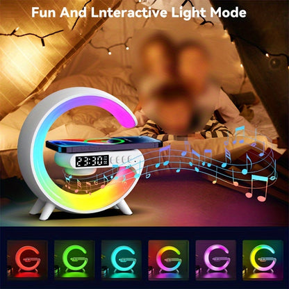 ALYNIC Multi-functional RGB Ambient Light Wireless Speaker Desk Lamp