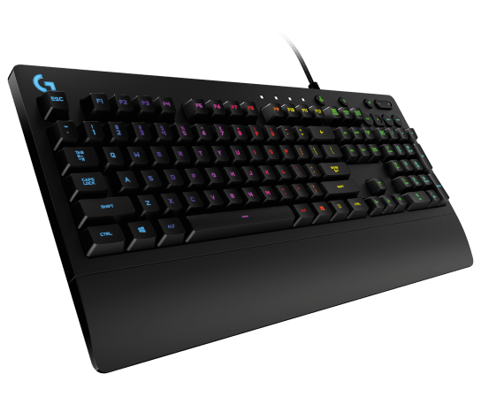 Logitech G213 Prodigy RGB Gaming Keyboard: Spill-Resistant, Tactile Mech-Dome Keys