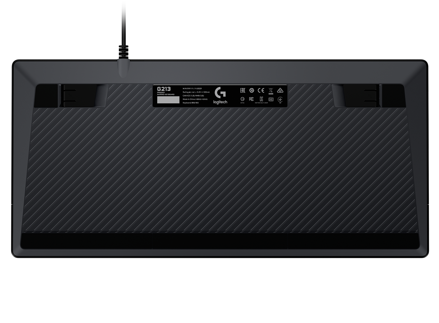 Logitech G213 Prodigy RGB Gaming Keyboard: Spill-Resistant, Tactile Mech-Dome Keys