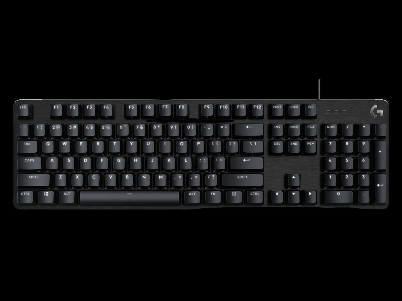Logitech G413 SE Full-Size Mechanical Gaming Keyboard: Tactile Switches, Anti-Ghosting, PBT Keycaps